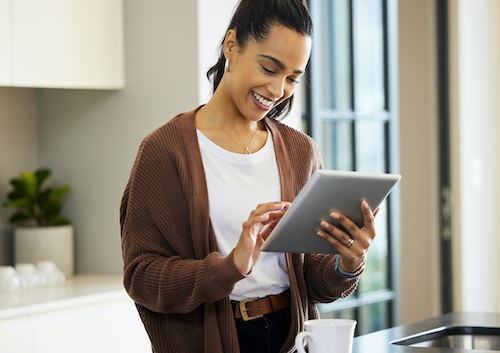 prospective tenants researching a property management company